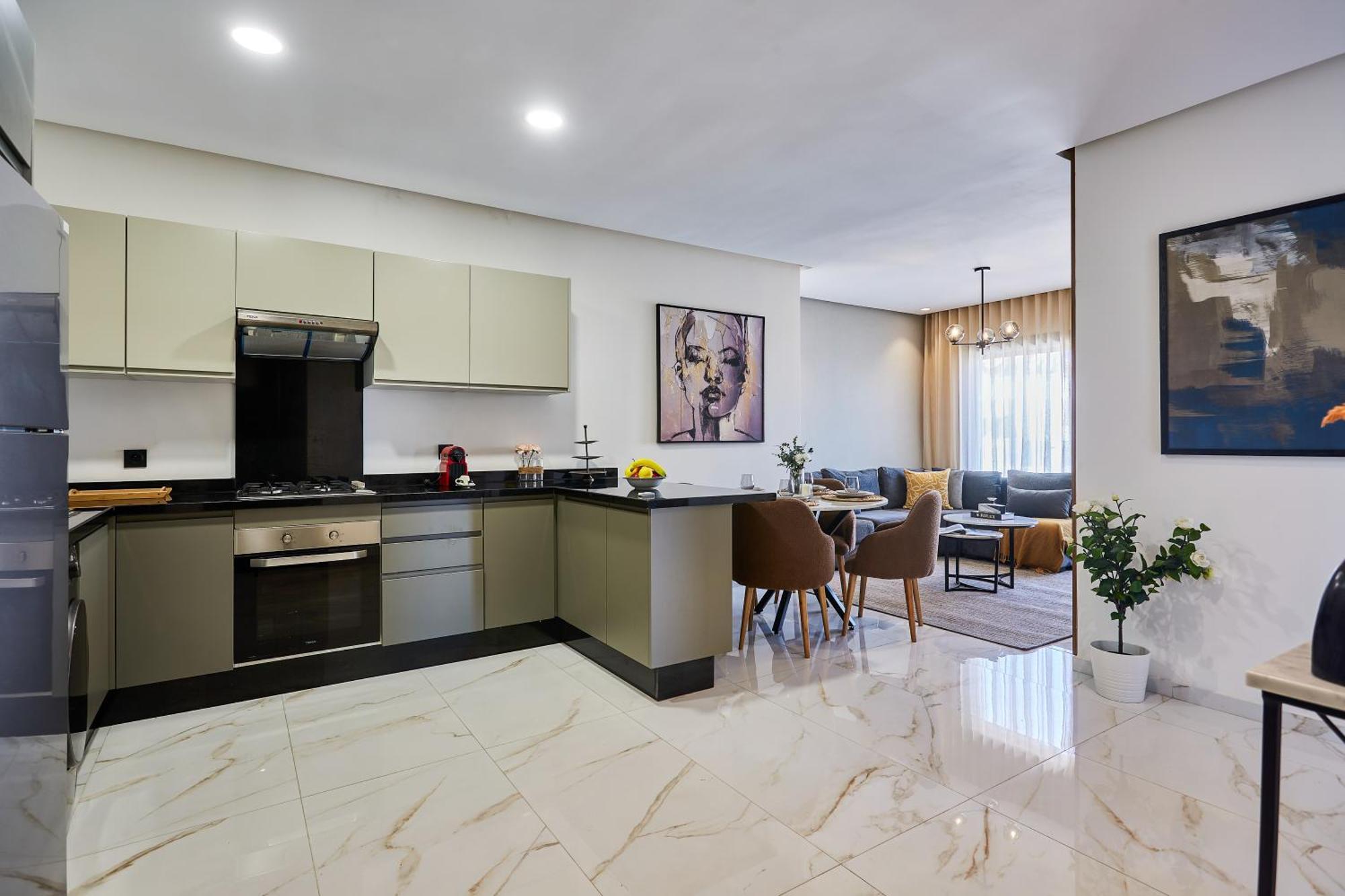 Sleek And Modern 2-Bed Unit In Downtown Casa Apartment Casablanca Exterior photo