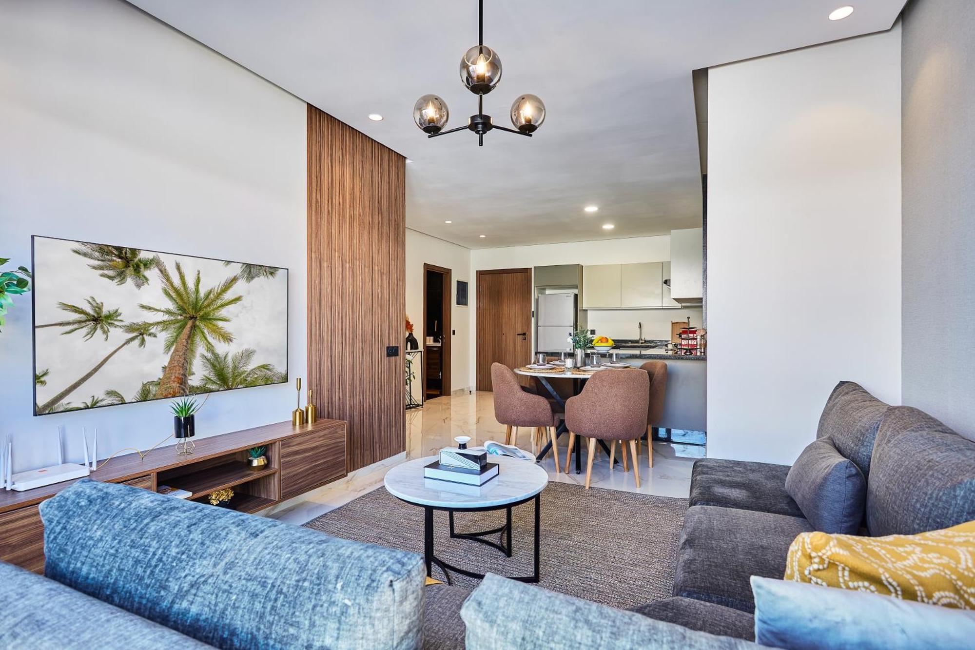 Sleek And Modern 2-Bed Unit In Downtown Casa Apartment Casablanca Exterior photo