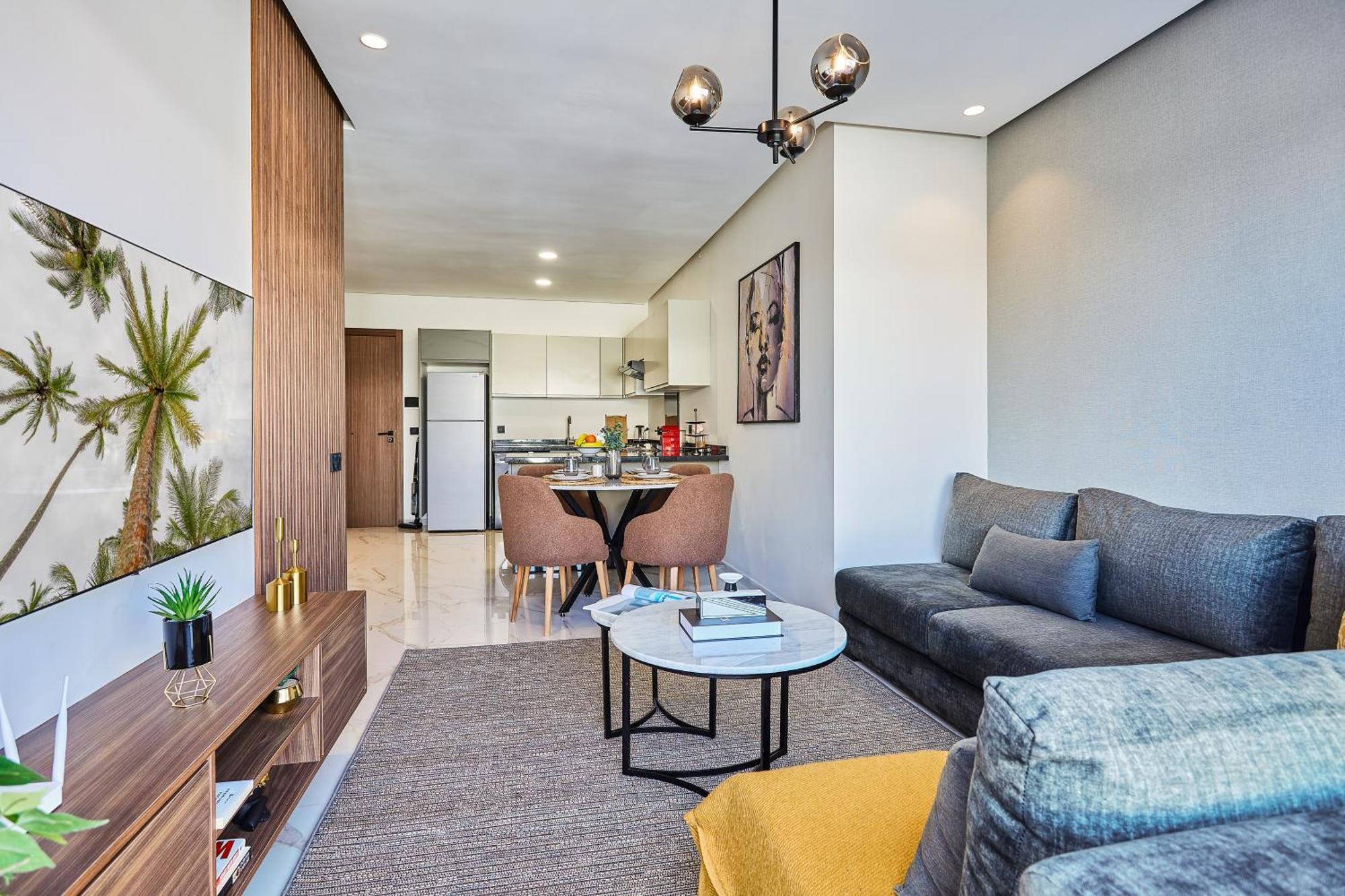 Sleek And Modern 2-Bed Unit In Downtown Casa Apartment Casablanca Exterior photo